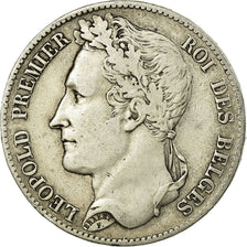 Coin, Belgium, Leopold I, 5 Francs, 5 Frank, 1849, VF(30-35), Silver, KM:3.2
