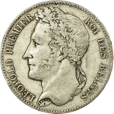 Coin, Belgium, Leopold I, 5 Francs, 5 Frank, 1848, EF(40-45), Silver, KM:3.2