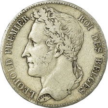 Coin, Belgium, Leopold I, 5 Francs, 5 Frank, 1848, VF(30-35), Silver, KM:3.2