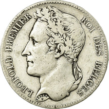 Coin, Belgium, Leopold I, 5 Francs, 5 Frank, 1848, VF(20-25), Silver, KM:3.2