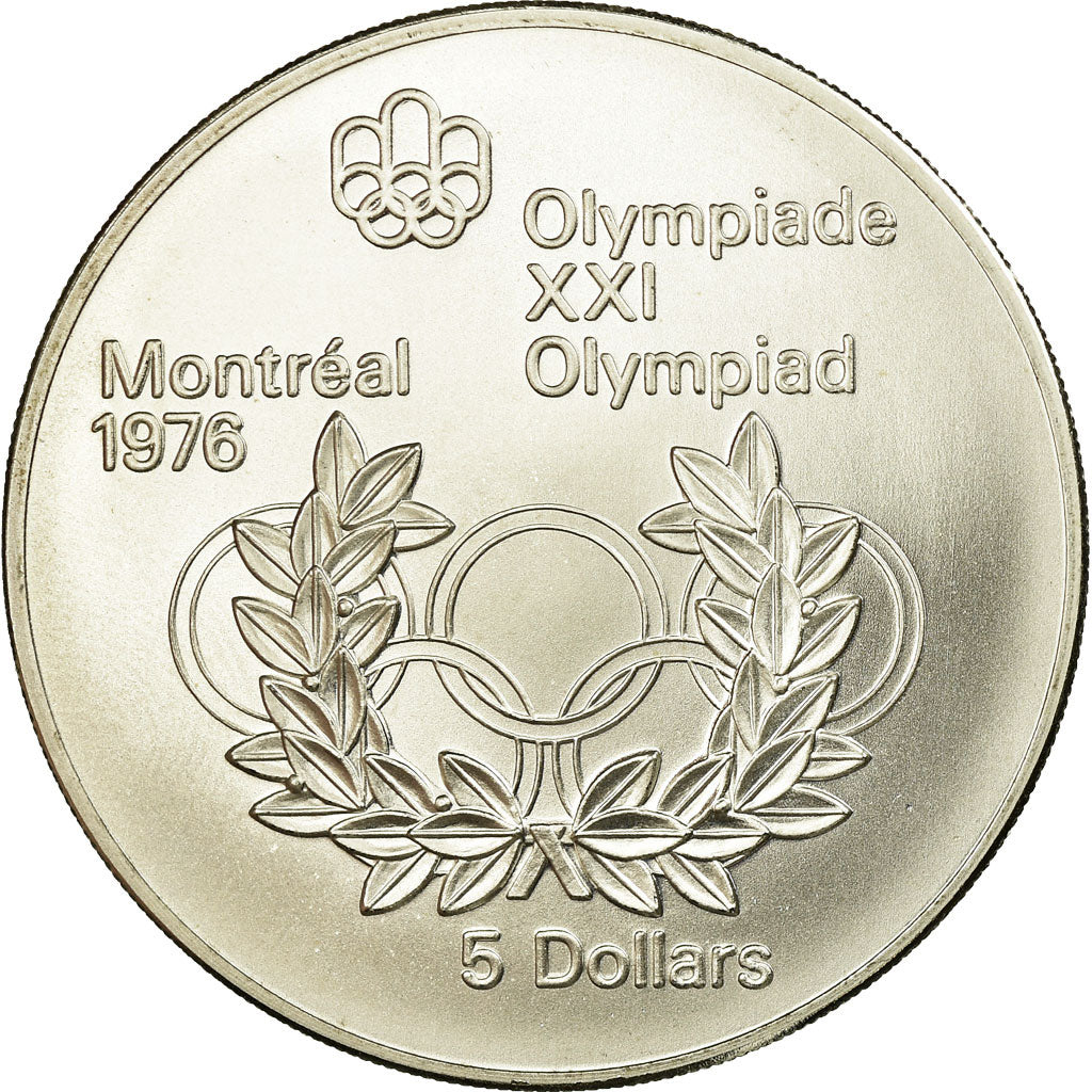 Coin, Canada, Elizabeth II, 5 Dollars, 1974, Royal Canadian Mint, Ottawa