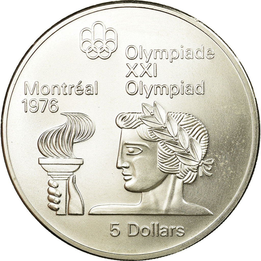 Coin, Canada, Elizabeth II, 5 Dollars, 1974, Royal Canadian Mint, Ottawa