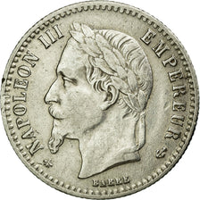 Coin, France, Napoleon III, Napoléon III, 50 Centimes, 1864, Paris, AU(50-53)