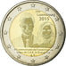 Lussemburgo, 2 Euro, 15th anniversary du couronnement du grand duc Henri, 2015