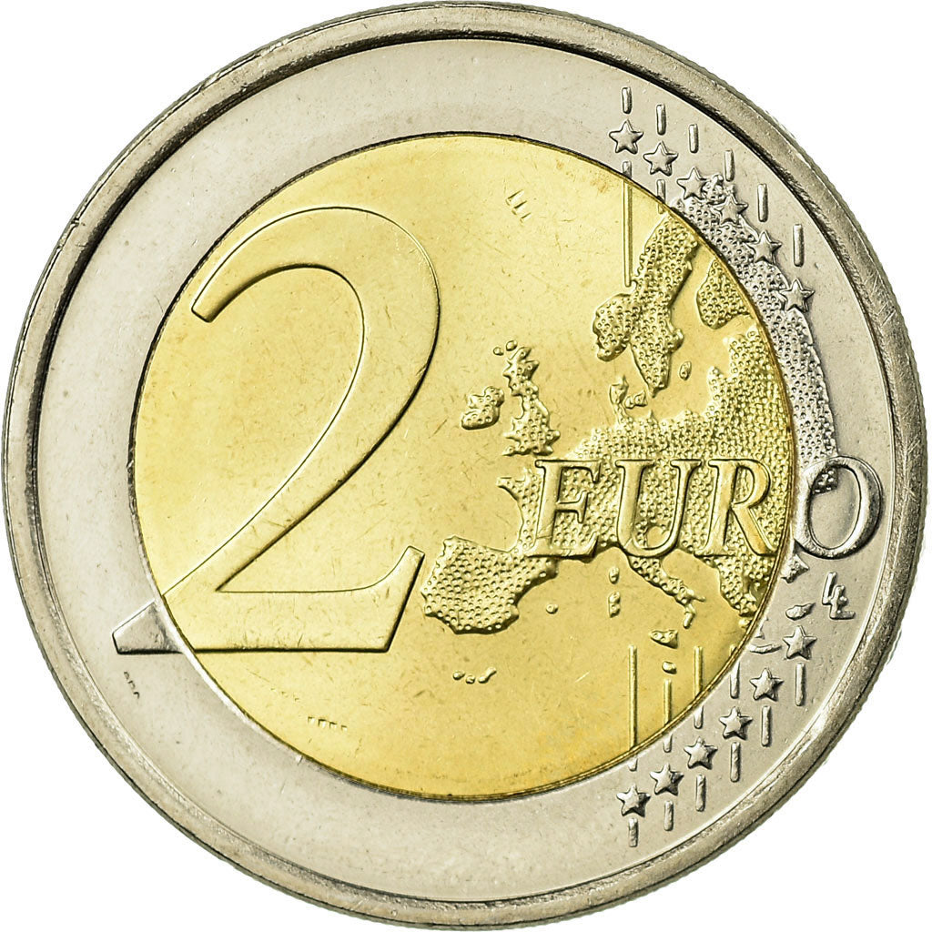 Finlande, 2 Euro, 30 ans du drapeau de l union europeenne, 2015, SUP