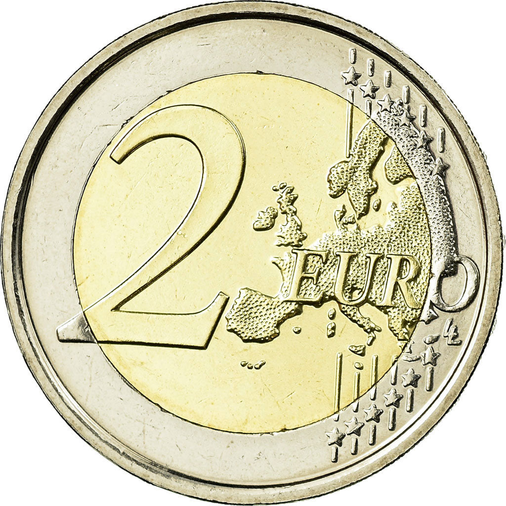 Belgium, 2 Euro, 100ème anniversaire du déclenchement de la première guerre