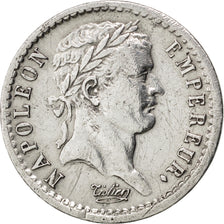 FRANCE, Napoléon I, 1/2 Franc, 1809, Paris, KM #691.1, EF(40-45), Silver, Gadour