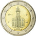 GERMANY - FEDERAL REPUBLIC, 2 Euro, Hessen, 2015, AU(55-58), Bi-Metallic, KM:New