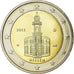 GERMANY - FEDERAL REPUBLIC, 2 Euro, Hessen, 2015, AU(55-58), Bi-Metallic, KM:New