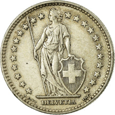 Coin, Switzerland, 2 Francs, 1939, Bern, EF(40-45), Silver, KM:21