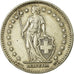 Coin, Switzerland, 2 Francs, 1939, Bern, EF(40-45), Silver, KM:21