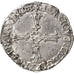 FRANCE, 1/4 Ecu, 1603, Nantes, VF(30-35), Silver, Duplessy #1224, 9.44