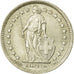 Coin, Switzerland, 1/2 Franc, 1959, Bern, AU(55-58), Silver, KM:23
