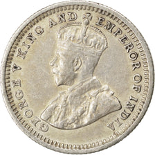 HONG KONG, 5 Cents, 1933, KM #18, AU(55-58), Silver, 15.2, 1.37