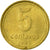 Moeda, Argentina, 5 Centavos, 1992, EF(40-45), Alumínio-Bronze, KM:109