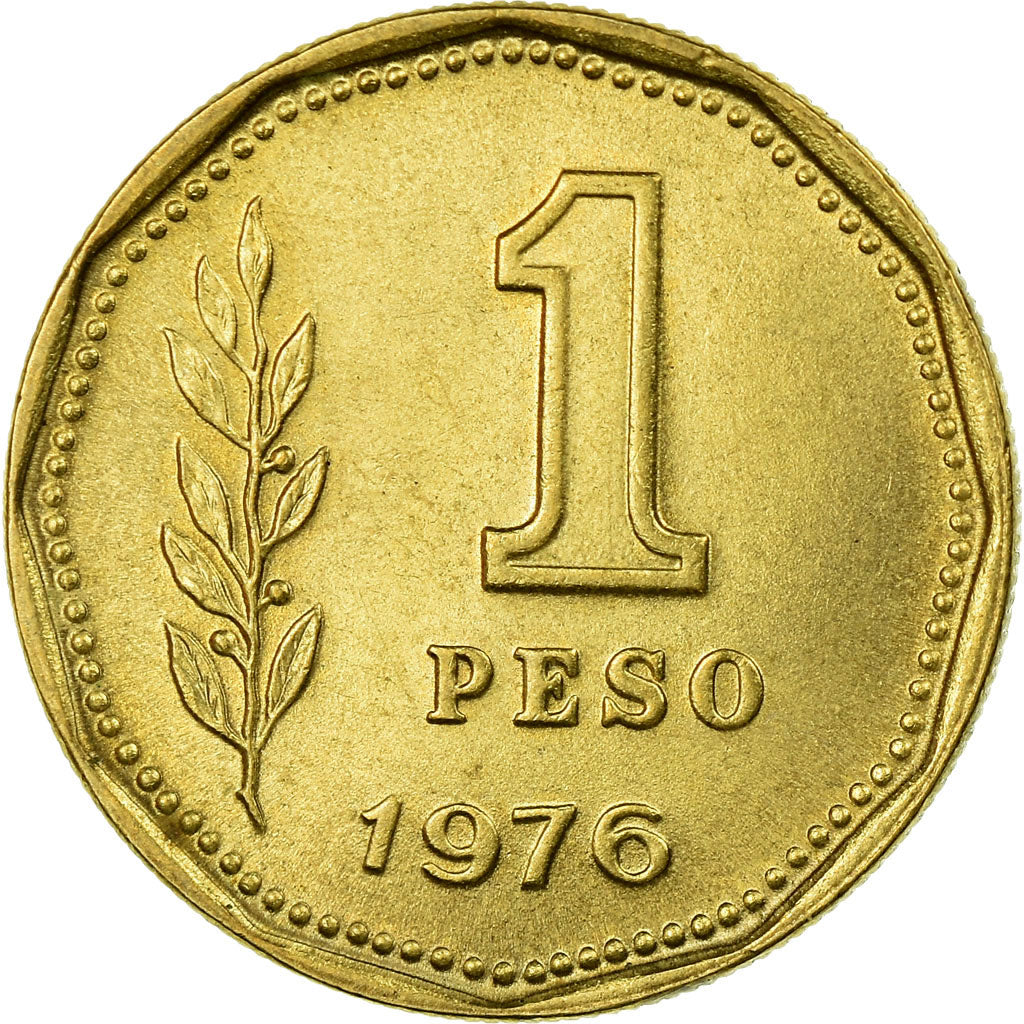 Monnaie, Argentine, Peso, 1976, SUP, Aluminum-Bronze, KM:69