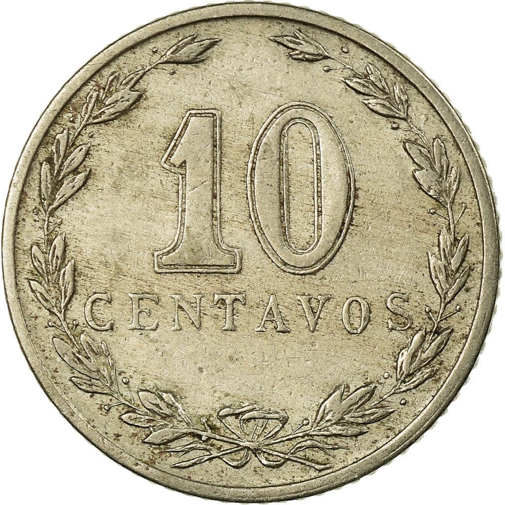 Coin, Argentina, 10 Centavos, 1921, EF(40-45), Copper-nickel, KM:35