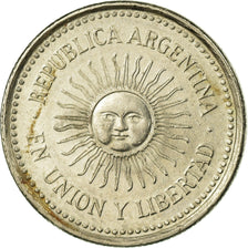 Coin, Argentina, 5 Centavos, 1993, EF(40-45), Copper-nickel, KM:109a.2
