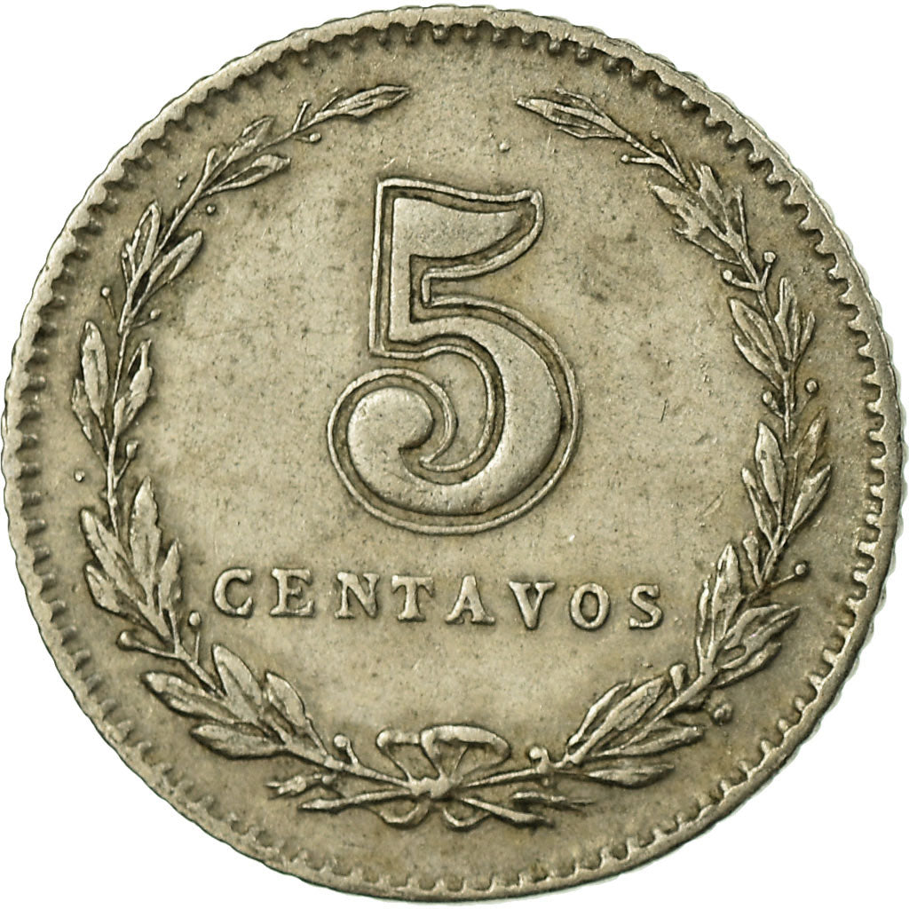 Coin, Argentina, 5 Centavos, 1904, EF(40-45), Copper-nickel, KM:34