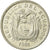 Moneta, Ecuador, 20 Centavos, 1981, BB, Acciaio placcato nichel, KM:77.2a