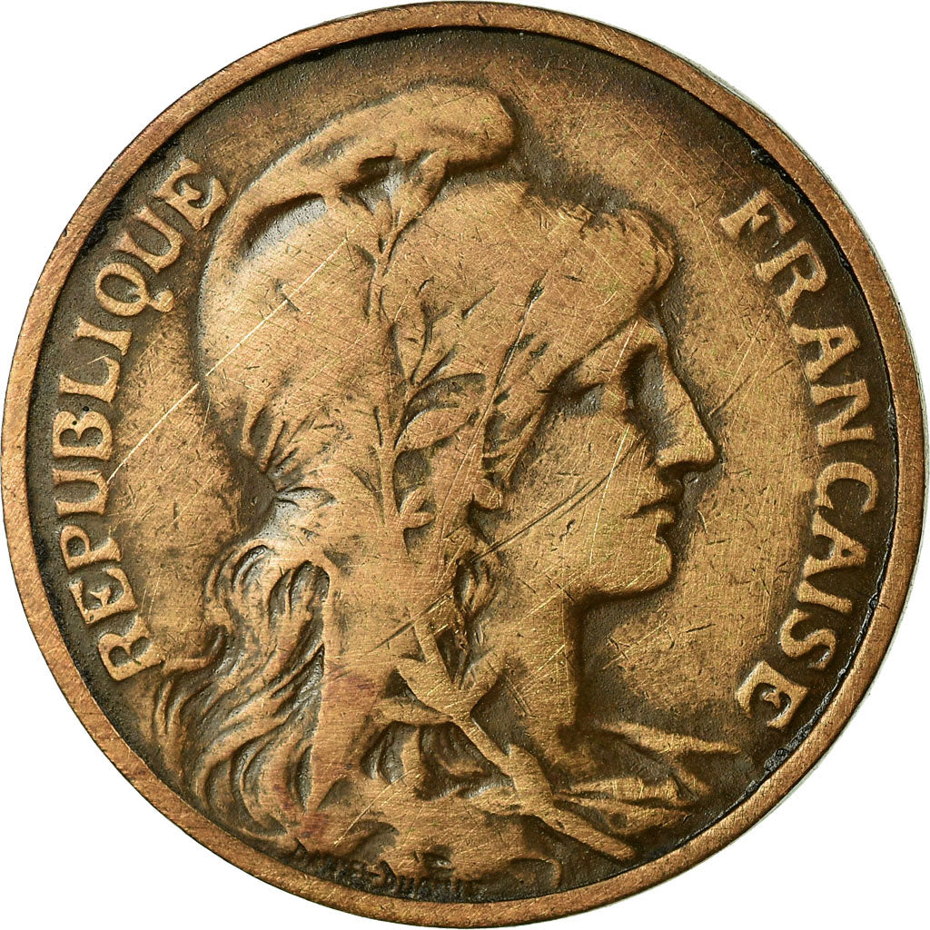 Coin, France, Dupuis, 5 Centimes, 1913, Paris, VF(20-25), Bronze, KM:842