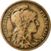 Moeda, França, Dupuis, 5 Centimes, 1913, Paris, VF(20-25), Bronze, KM:842