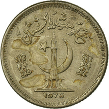 Moneta, Pakistan, 25 Paisa, 1976, EF(40-45), Miedź-Nikiel, KM:37