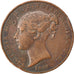 JERSEY, 1/13 Shilling, 1858, KM #3, EF(40-45), Copper, 17.36