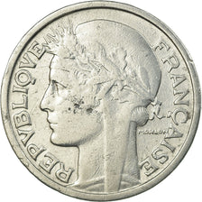 Coin, France, Morlon, 2 Francs, 1946, Beaumont - Le Roger, EF(40-45), Aluminum