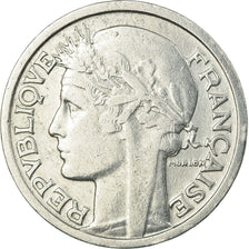 Coin, France, Morlon, 2 Francs, 1944, Paris, EF(40-45), Aluminum, KM:886a.1