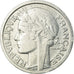 Coin, France, Morlon, 2 Francs, 1944, Paris, EF(40-45), Aluminum, KM:886a.1