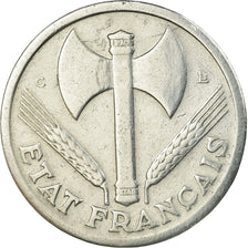 Coin, France, Bazor, Franc, 1944, Castelsarrasin, EF(40-45), Aluminum, KM:902.3