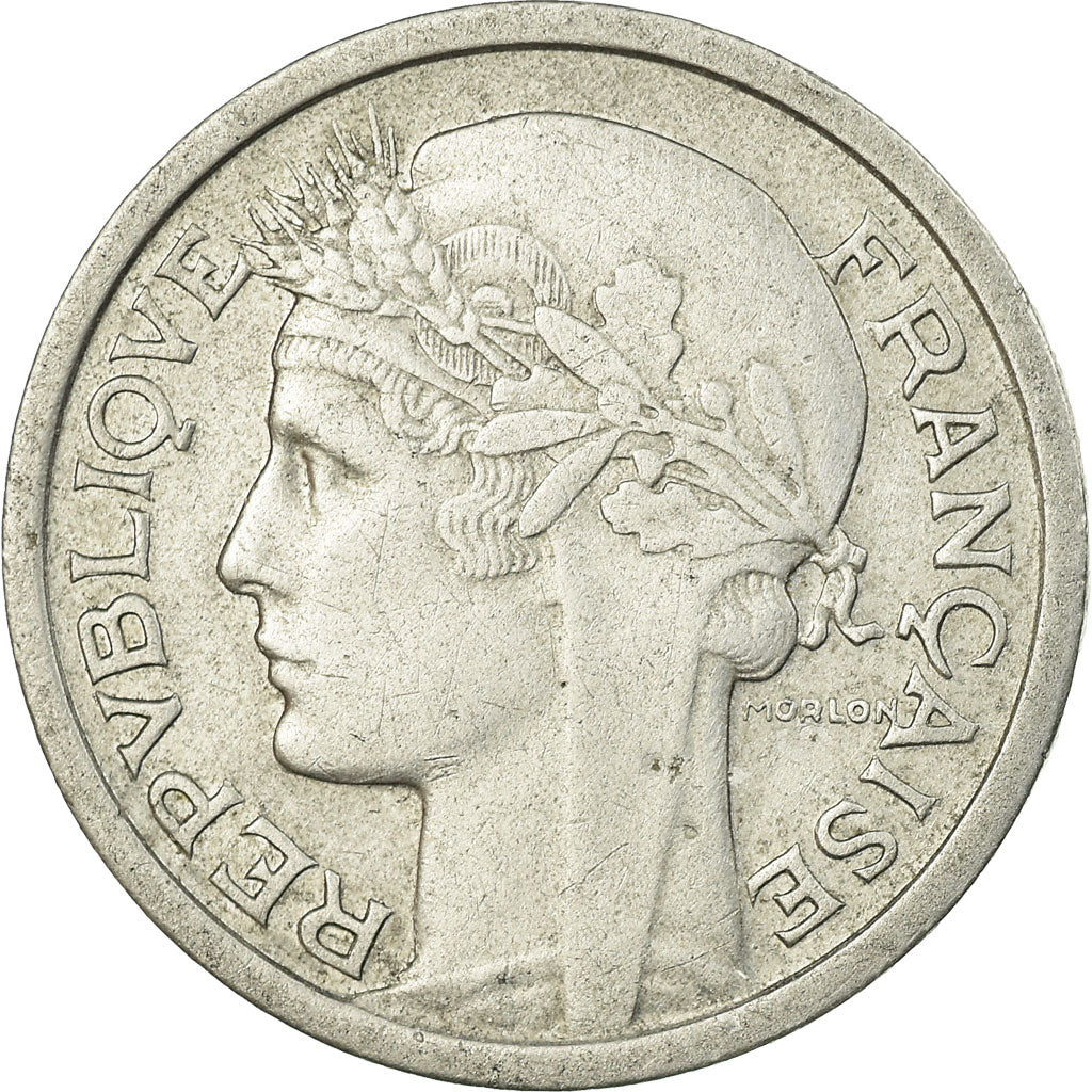 Coin, France, Morlon, Franc, 1950, Beaumont - Le Roger, EF(40-45), Aluminum