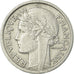 Coin, France, Morlon, Franc, 1957, Beaumont - Le Roger, EF(40-45), Aluminum