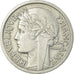 Coin, France, Morlon, Franc, 1947, Beaumont - Le Roger, EF(40-45), Aluminum