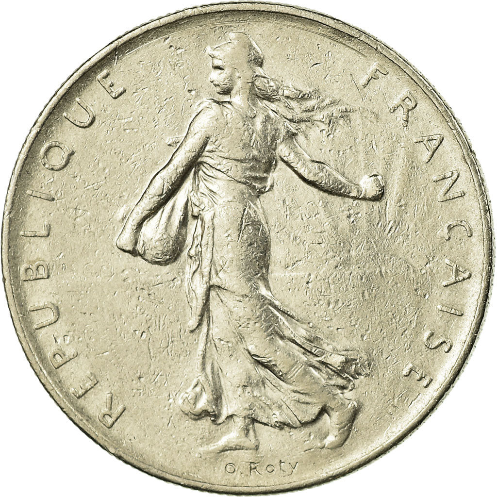Moneta, Francja, Semeuse, Franc, 1961, Paris, EF(40-45), Nikiel, KM:925.1