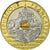 Moneda, Francia, Mont Saint Michel, 20 Francs, 1992, Paris, MBC, Trimetálico