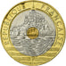 Moeda, França, Mont Saint Michel, 20 Francs, 1992, Paris, EF(40-45)