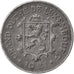 LUXEMBOURG, 10 Centimes, 1921, KM #31, AU(55-58), Iron, 3.24