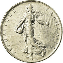 Moneta, Francja, Semeuse, Franc, 1985, Paris, EF(40-45), Nikiel, KM:925.1