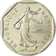 Moneda, Francia, Semeuse, 2 Francs, 1997, MBC, Níquel, KM:942.2, Gadoury:547