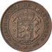LUXEMBOURG, 2-1/2 Centimes, 1901, Utrecht, KM #21, AU(50-53), Bronze, 2.56