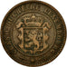 Moneda, Luxemburgo, William III, 5 Centimes, 1854, Utrecht, MBC, Bronce, KM:22.1