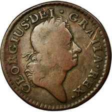 Moneda, Irlanda, Farthing, 1723, BC, Cobre, KM:118
