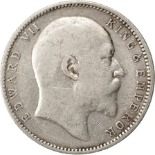 INDIA-BRITISH, Rupee, 1906, KM #508, VF(30-35), Silver, 11.48