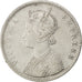 INDIA-BRITISH, Rupee, 1877, KM #492, EF(40-45), Silver, 30.79, 11.53