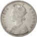 INDIA-BRITISH, Rupee, 1881, KM #492, VF(30-35), Silver, 30.79, 11.48