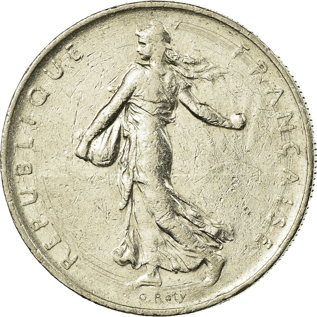 Moneta, Francja, Semeuse, Franc, 1966, Paris, EF(40-45), Nikiel, KM:925.1