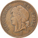 CHILE, 2-1/2 Centavos, 1887, KM #150, EF(40-45), Copper, 27, 7.90