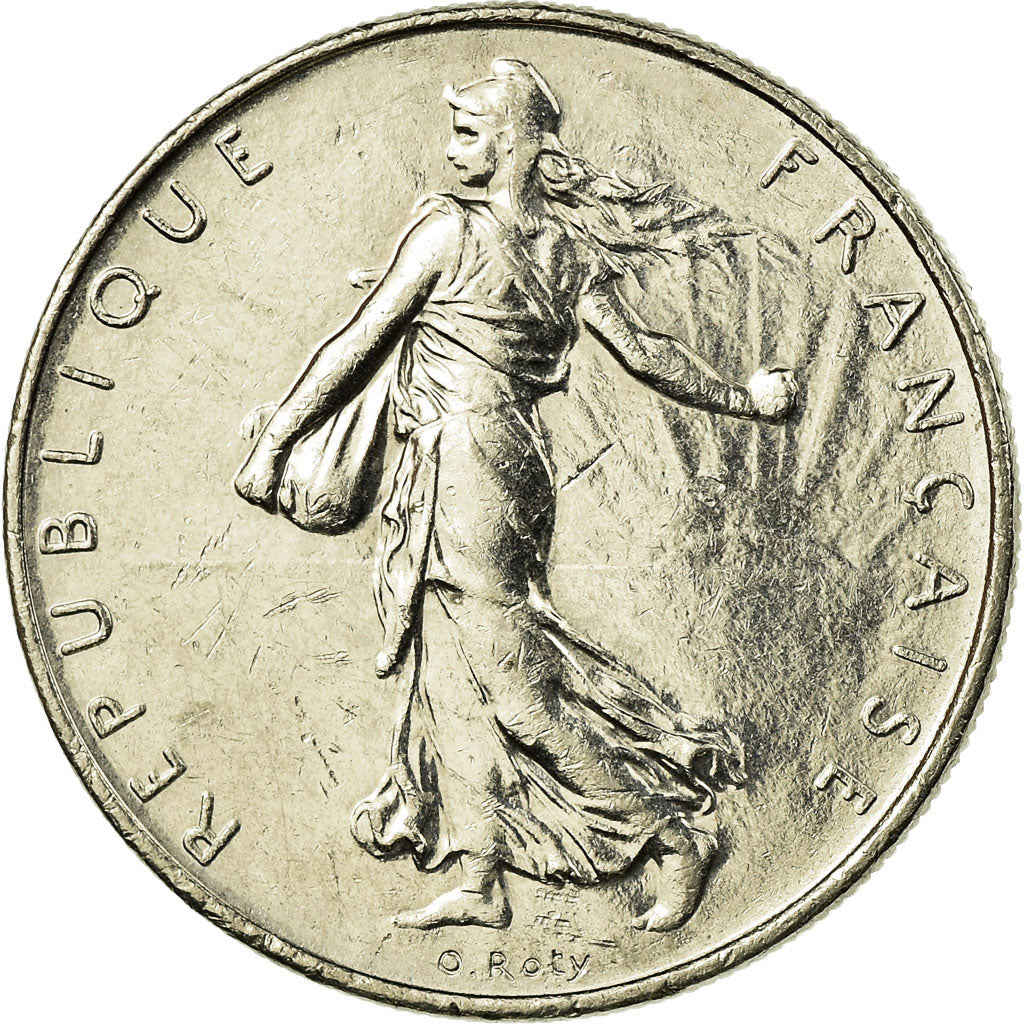 Coin, France, Semeuse, Franc, 1994, Paris, EF(40-45), Nickel, KM:925.1